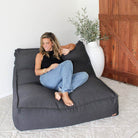 Luxury Double Seater Indoor Boss Bean Bag Lounger by Mooi Living