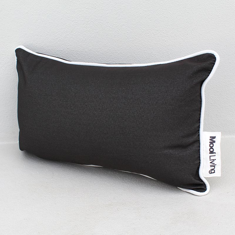 Oyster Black Outdoor Cushions by Mooi Living