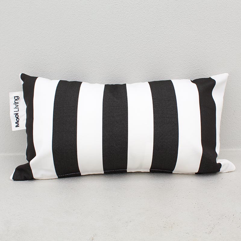 Oyster Black Outdoor Cushions by Mooi Living