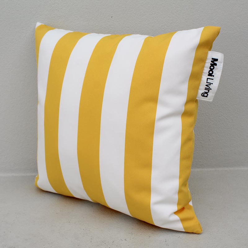 Yellow Outdoor Cushions by Mooi Living