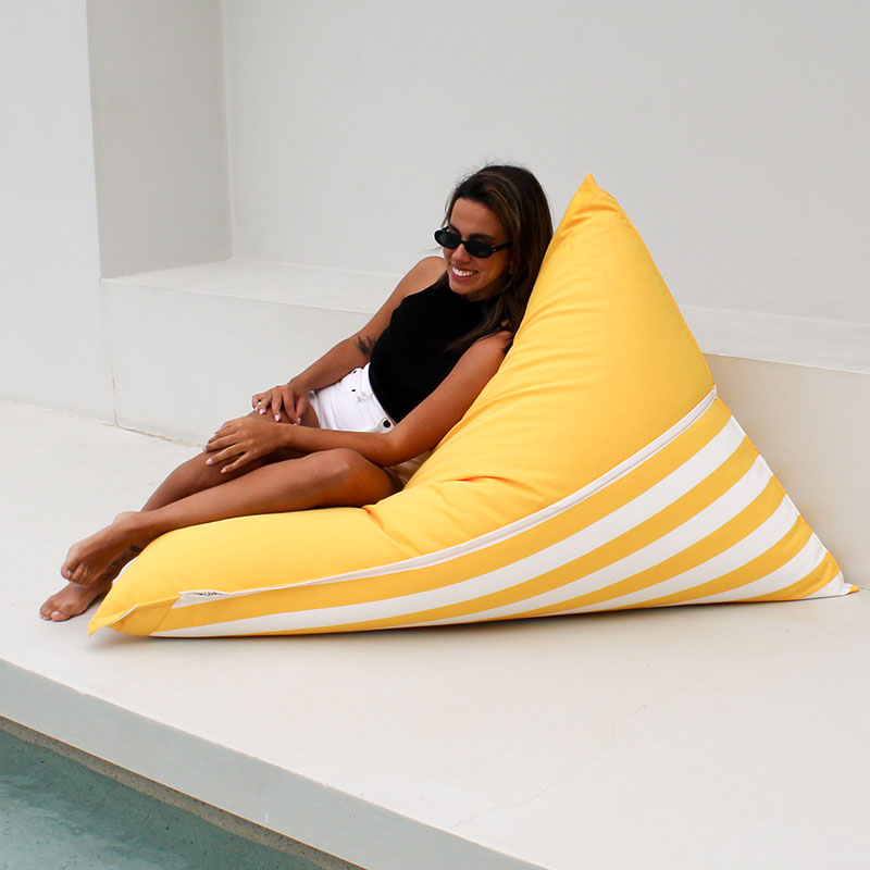 Outdoor Reversible Triangle Bean Bags